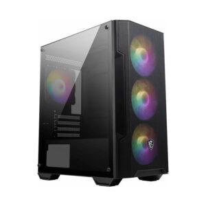 MSI MAG FORGE M100A D60 EU MAG 600DN EU Cord 1xUSB 3.0 2xUSB 2.0 4x120mm Auto RGB Fan Acrylic "MAG FORGE M100A D60"