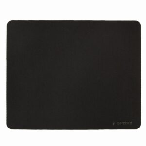 MousePAD GEMBIRD, cauciuc si material textil, 220 x 180 x 3 mm, negru, "MP-S-BK"