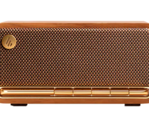 BOXE EDIFIER portabile bluetooth, RMS: 20W (10W+10W), BT 5.0, AUX, microSD, USB, built-in Li-ion pana la 10h (2600mAh),retro design (vintage radio 1960s),MDF,brown, "MP230-BR"  (timbru verde 0.80 lei)