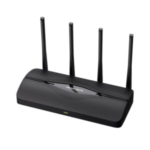 ROUTER Mercusys wireless, BE3600 viteze Wi-Fi 7 Dual Band de pana la 3600 Mbps ,1× 2.5 Gbps WAN + 1× 2.5 Gbps LAN + 2× 1 Gbps LAN, 4 antene, "MR27BE" (timbru verde 0.8 lei)