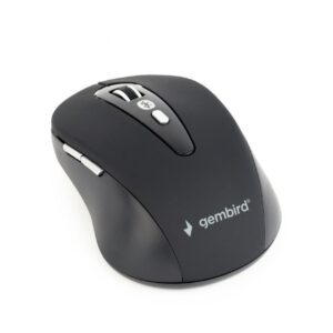 MOUSE GEMBIRD, PC sau NB, Bluetooth, optic, 1600 dpi, butoane/scroll 6/1, , negru, "MUSWB-6B-01" (timbru verde 0.18 lei)