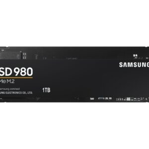 SSD SAMSUNG, 980, 1TB, M.2, PCIe Gen3.0 x4, V-Nand 3bit MLC, R/W: 3500 MB/s/3000 MB/s "MZ-V8V1T0BW"