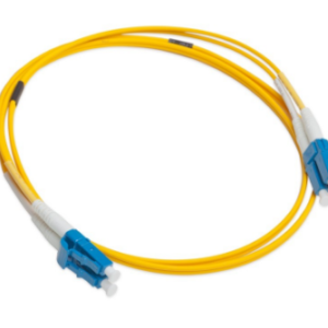 Nexans Patch cord FO 2 metri LSZH Galben LANmark Singlemode Duplex LC-LC Slimflex, "N122.4LLY2" (timbru verde 0.08 lei)