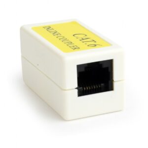 CUPLA RJ-45 GEMBIRD pt. cablu UTP, Cat6, RJ-45 (M) x 2, plastic, 1 buc, "NCA-LC6-01"