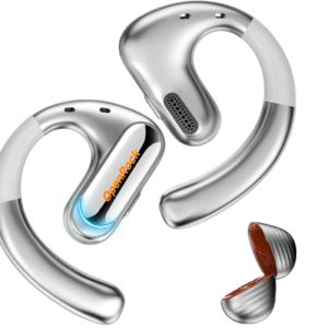 Casca OneOdio wireless, tip butoni - TWS, utilizare smartphone, conectare prin Bluetooth 5.2, difuzor 16.2 mm, argintiu, "OpenRock-Pro-Silver" (timbru verde 0.18lei)