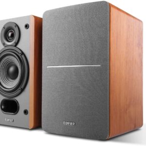 BOXE EDIFIER 2.0 PASIVE, RMS:5W-20W,tweeter 0.75", bass 4",frecventa de raspuns 55Hz-20KHz,impedanta 6ohm,punct divizare frecv. 1500Hz,montare perete, MDF, brown,  "P12-BR"  (timbru verde 11.00 lei)