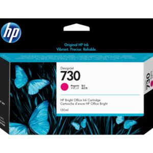 Cartus Cerneala Original HP Magenta, nr.730, pentru T1700|T2600, 130ml, (timbru verde 0.15 lei), "P2V63A"