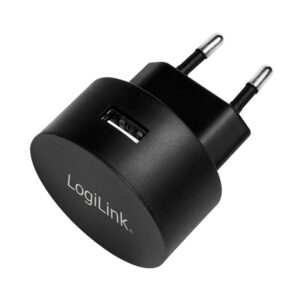 ALIMENTATOR retea 220V LOGILINK, universal, 1 x USB-A, maxim 2.1A, 10.5W, suport OCP/OVP/OHP/SCP, negru, "PA0217" (timbru verde 0.18 lei)
