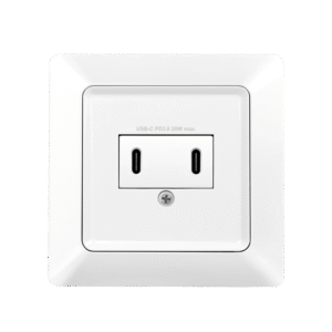 PRIZA LOGILINK, pentru perete, Schuko x 1, 2xUSB-C PD 25W , 230V AC, 50 Hz, 16A, protectie IP20, adancime 35mm, alb, "PA0332" (timbru verde 0.18 lei)