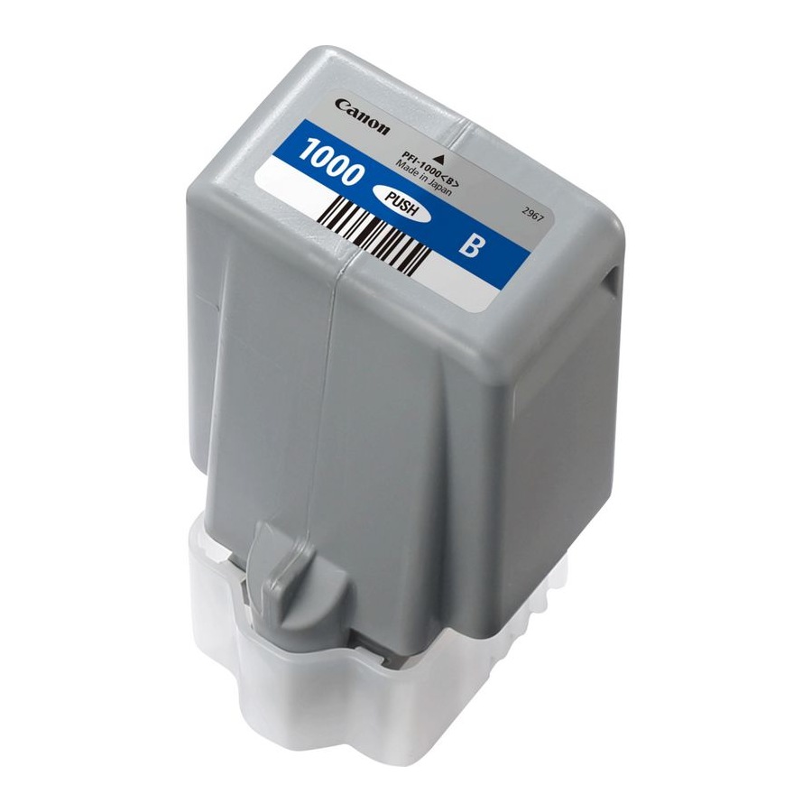 Cartus Cerneala Original Canon Blue, PFI-1000B, pentru IPF PRO-1000, , (timbru verde 0.15 lei),NOPP, "0555C001AA"