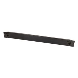 PANOU gestionare cabluri LOGILINK, tip masca orizontala, 19 inch, 1U, instalare fara unelte, negru, "PN105B"