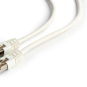 PATCH CORD FTP GEMBIRD Cat6, cupru-aluminiu, 5 m, alb, AWG26, ecranat "PP6-5M/W" (timbru verde 0.18 lei)