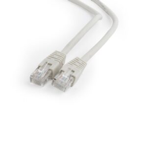 PATCH CORD UTP GEMBIRD Cat6, cupru-aluminiu, 0.25 m, gri, AWG26, "PP6U-0.25M" (timbru verde 0.08 lei)