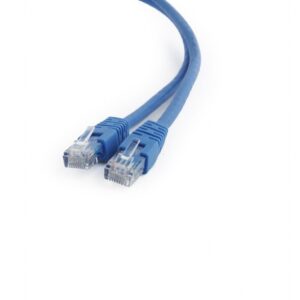 PATCH CORD UTP GEMBIRD Cat6, cupru-aluminiu, 5 m, albastru, AWG26, "PP6U-5M/B" (timbru verde 0.18 lei)