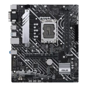 PLACA de BAZA Asus "PRIME H610M-A D4-CSM", skt LGA 1700, mATX, Intel H610, 2 x DDR4, max. 64 GB, 4 x SATA, 2 x M.2, 7.1, "PRIME H610M-A D4-CSM"