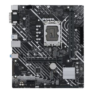 PLACA de BAZA Asus "PRIME H610M-E D4-CSM", skt LGA 1700, mATX, Intel H610, 2 x DDR4, max. 64 GB, 4 x SATA, 2 x M.2, 7.1, "PRIME H610M-E D4-CSM"