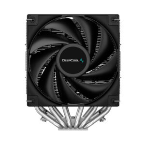 Cooler Deepcool "AG620", compatibil skt. Intel si AMD, racire cu aer, ventilator 120 mm x 2, 1850 rpm, inaltime cooler 157 mm, 6 heatpipe,  "R-AG620-BKNNMN-G-1" (timbru verde 2.00 lei)