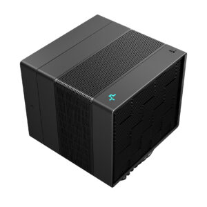 Cooler Deepcool "ASSASSIN IV", compatibil skt. Intel si AMD, racire cu aer, ventilator 140 mm x 2, 1700 rpm, inaltime cooler 164 mm, 7 heatpipe,  "R-ASN4-BKNNMT-G" (timbru verde 2.00 lei)