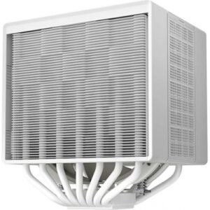 COOLER DeepCool "ASSASSIN 4S WH",aer, Ø6 mm×7 pcs heatpipe, skt. Intel LGA1700/1200/115x/2066/2011-v3/2011 AMD AM5/AM4,140mm,500-1800 rpm, 4-pin PWM, LED "R-ASN4S-WHGPMN-G" (timbru verde 2 lei)