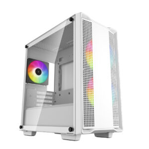 CARCASE DeepCool "CC360 ARGB WH" Middle Tower mATX, USB3.0xxxx1, USB2.0xxxx1, Audioxxxx1, alb, "R-CC360-WHAPM3-G-1" (timbru verde 0.24 lei)