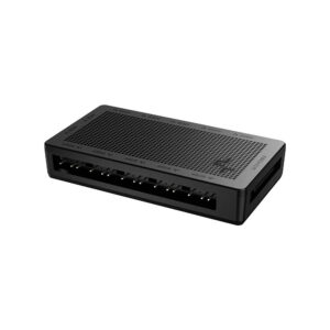 VENTILATOR DeepCool "SC700" FUN HUB DEEPCOOl 12 port 3 pin ARGB, control PWM , "R-SC700-BKNSNN-G"