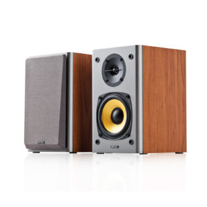 BOXE EDIFIER 2.0, RMS: 24W (2 x 12W), volum, bass, 220V alimentare, brown "R1000T4-BR" (timbru verde 11.00 lei)