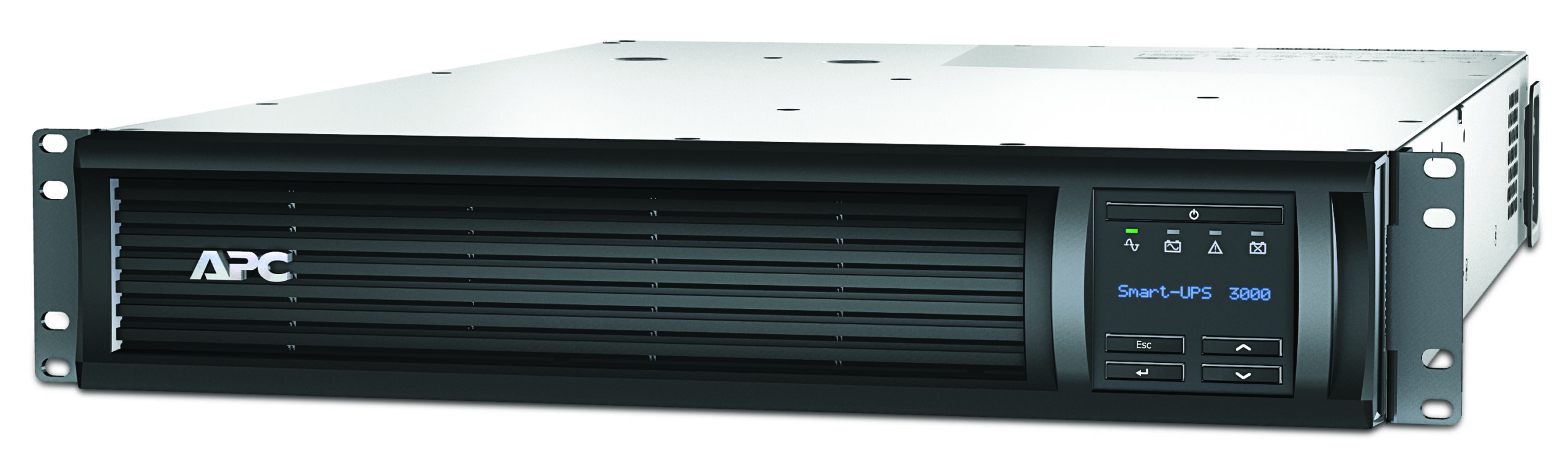 UPS APC,"Smart-UPS C",Line Int. sin pura mgmt,rack, 3000VA / 2700W,AVR,IECx8,1xRBC43,LCD,11-20 min.,"SMT3000RMI2UC",prelungire garantie(WBEXTWAR1YR-- 04/WBEXTWAR3YR--04),(timbru verde 40 lei)