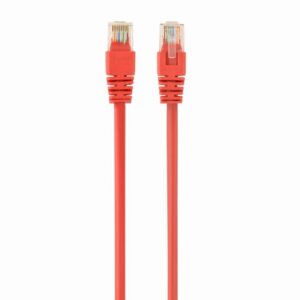 PATCH CORD UTP SPACER Cat5e, cupru-aluminiu, 0.25 m, rosu, AWG26, "SP-PT-CAT5-0.25M-R" (timbru verde 0.08 lei)