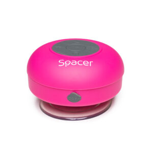 BOXA SPACER portabila bluetooth, DUCKY-PNK, RMS:  3W, control volum, acumulator 300mAh, microfon incorporat, timp de funct. pana la 4 ore, distanta max. 10m, incarcare USB, ROZ, "SPB-DUCKY-PNK" (timbru verde 0.18 lei)
