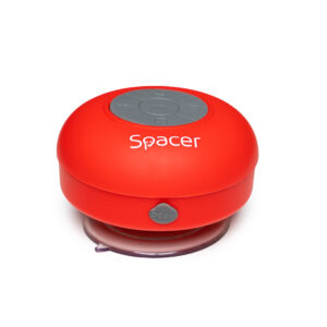 BOXA SPACER portabila bluetooth, DUCKY-RED, RMS:  3W, control volum, acumulator 300mAh, microfon incorporat, timp de funct. pana la 4 ore, distanta max. 10m, incarcare USB, ROSU, "SPB-DUCKY-RED" 43501770 (timbru verde 0.18 lei)