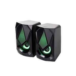 BOXE SPACER Gaming 2.0, RMS:  6W (2 x 3W), control volum, 2 x LED, USB power, black, "SPB-STORM" (timbru verde 2.00 lei)