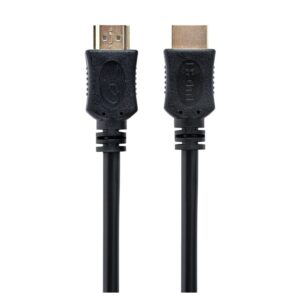 CABLU video SPACER, HDMI (T) la HDMI (T), 1m, conectori auriti, rezolutie maxima 4K (3840 x 2160) la 60 Hz, negru, "SPC-HDMI4L-1M" (timbru verde 0.18 lei)