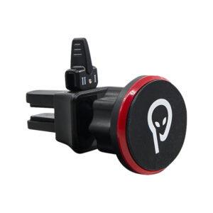 SUPORT auto magnetic SPACER pt. SmartPhone, fixare in ventilatie prin CLIPS, Magnetic, 4 SuperMagneti N50, rotire 360 grade, negru, "SPCH-MAG-CLIPS"