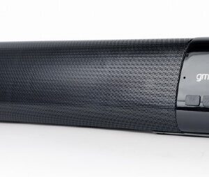 BOXE GEMBIRD portabile bluetooth, tip soundbar, RMS: 10W (2 x 5W), baterie 1200mAh, black, "SPK-BT-BAR400-01"  (timbru verde 2.00 lei)