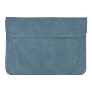 HUSA SPACER, pt. notebook slim de max 15.6", 1 compartiment, piele sintetica, albastru, "SPLS-COVER15-BL"