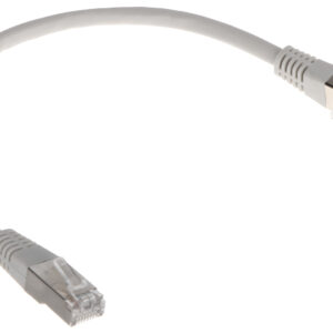 PATCH CORD FTP SPACER Cat6, cupru-aluminiu, 0.25 m, alb, AWG26, "SPPC-FTP-CAT6-0.25M" (timbru verde 0.08 lei)