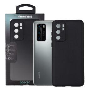 Husa Huawei telefon P 40, negru, tip back cover, material flexibil TPU, "SPPC-HU-P-40-TPU"