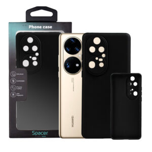 Husa Huawei telefon P 50 Pro, negru, tip back cover, material flexibil TPU, "SPPC-HU-P-50P-TPU"
