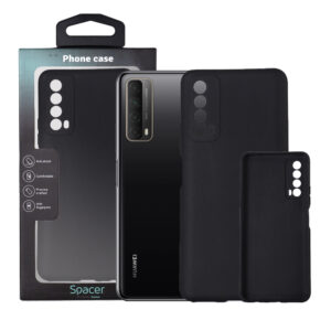 Husa Huawei telefon P Smart, negru, tip back cover, material flexibil TPU, "SPPC-HU-P-S-TPU"