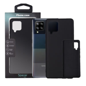 Husa Samsung Galaxy A42 Spacer, negru, grosime 1.5mm, material flexibil TPU "SPPC-SM-GX-A42-TPU"
