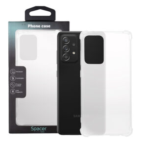 Husa Samsung Galaxy A52S Spacer, transparenta, grosime 1.5mm, protectie suplimentara antisoc la colturi, material flexibil TPU "SPPC-SM-GX-A52S-CLR"