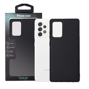 Husa Samsung Galaxy A52S Spacer, negru, grosime 1.5mm, material flexibil TPU "SPPC-SM-GX-A52S-TPU"