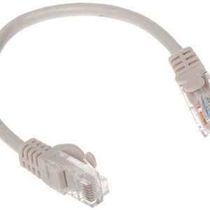 PATCH CORD UTP SPACER Cat6, cupru-aluminiu, 0.25 m, alb, AWG26, "SPPC-UTP-CAT6-0.25M" (timbru verde 0.08 lei)