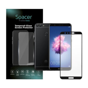 FOLIE STICLA  Spacer pentru Huawei P Smart S, grosime 0.3mm, acoperire totala ecran, strat special anti-ulei si anti-amprenta, Tempered Glass, sticla 9D, duritate 9H "SPPG-HU-P-SS-TG"