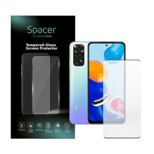 FOLIE STICLA  Spacer pentru Xiaomi Mi 11 5G, grosime 0.3mm, acoperire totala ecran, strat special anti-ulei si anti-amprenta, Tempered Glass "SPPG-XI-MI-115G-TG"