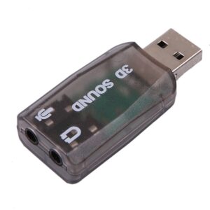 PLACA de SUNET Spacer, extern, 5.1, interfata USB 2.0, conectori 3.5 mm jack, "SPSC-USB-01", (include timbru verde  0.18lei)