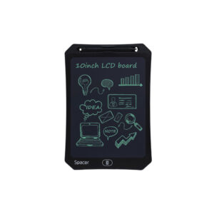 TABLETA LED SPACER pentru scris si desenat, interactiva, e-learning, 10 display, black, baterie CR2025 "SPTB-LED-10"   (timbru verde 0.8 lei)