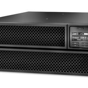 UPS APC, "Smart-UPS SRT", Online cu sinusoida pura, rack, 3000VA/2700W, AVR, IEC x 10, 1 x baterie APCRBC152, display LCD, back-up 11 - 20 min., "SRT3000RMXLI-NC" (timbru verde 40 lei)