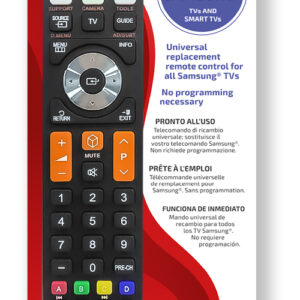 TELECOMANDA UNIVERSALA Superior, compatibila televizoare SAMSUNG, bateriile (2 x AAA) nu sunt incluse, negru "SUPTRB008" (timbru verde 0.08 lei)