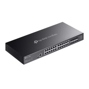 SWITCH TP-LINK Omada 24-Port 10GBASE-T L2+ Managed Switch with 8 x 10GE SFP+, carcasa metalica "SX3832" (timbru verde 2 lei)